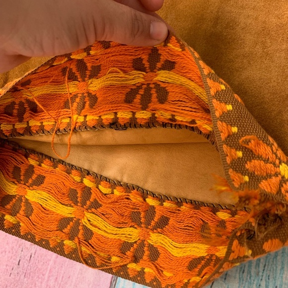 Awesome vintage suede leather flare pants - Picture 5 of 12